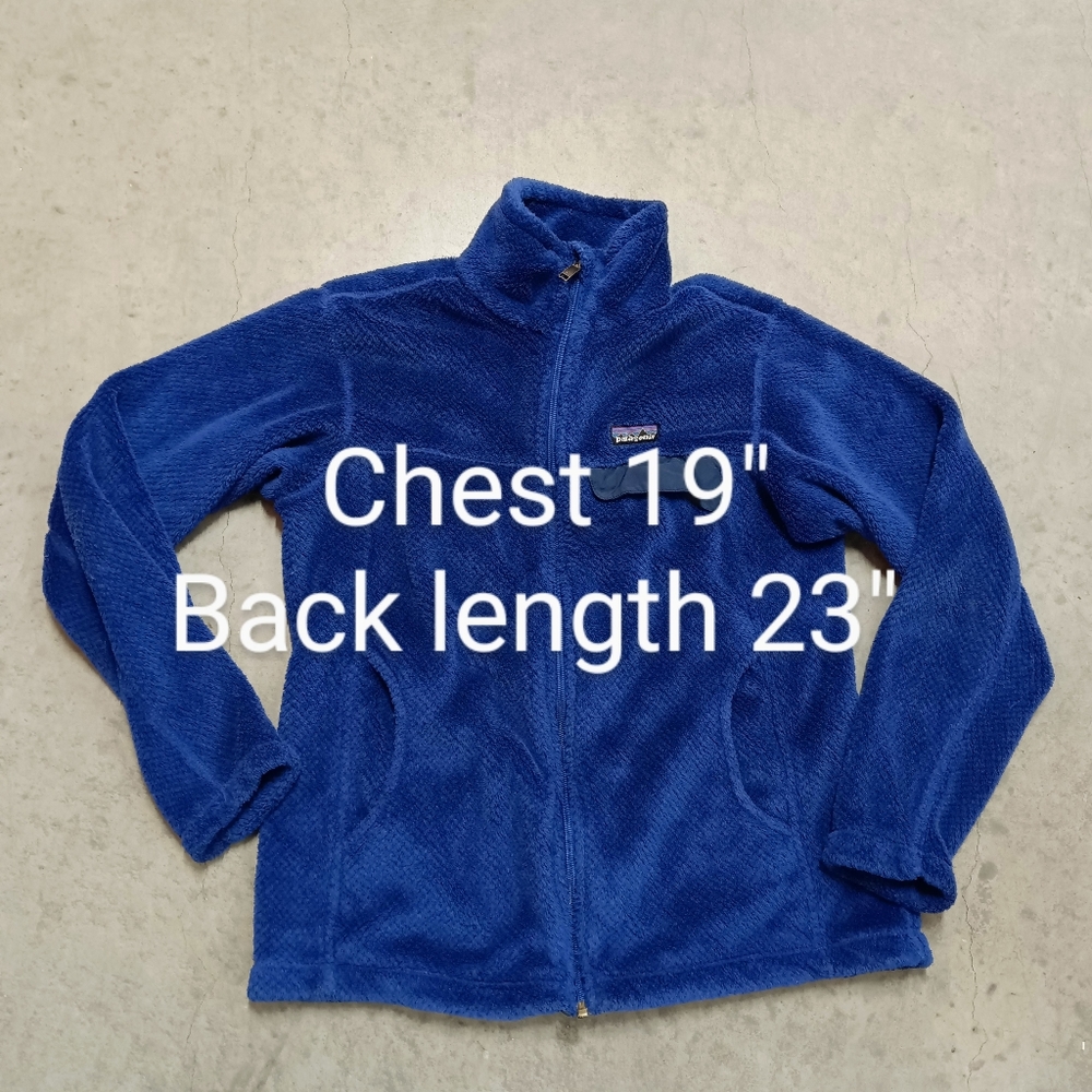 Patagonia Women's Full Zip Re-Tool Jacket Textured Polyester Fleece Size Medium - Picture 12 of 13